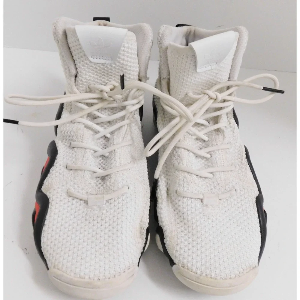 Adidas‎ Crazy 8 ADV Primeknit White Black Red Sneaker Mens 7